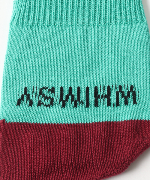 Whimsy(ウィムジー)の「【Whimsy / ウィムジー】V Emajy Socks(ソックス/靴下・メンズ・イエロー/ホワイト/グリーン系その他/ブラック・FREE)」の18枚目の写真