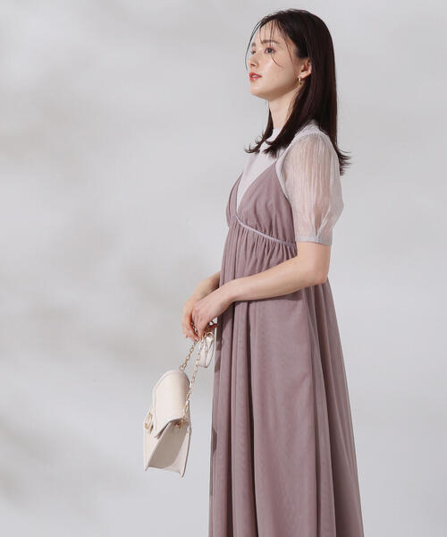 PROPORTION BODY DRESSING（プロポーションボディドレッシング）の「オーガンジースリーブニット / 1214170501（ニット/セーター・レディース・ピンク/グレー/ブラック・FREE）」の20枚目の写真