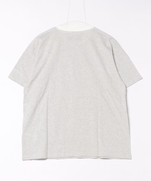 【セール】【UNIVERSAL OVERALL】MICRO BORDER TEE U2413209-C（Tシャツ/カットソー）｜UNIVERSAL OVERALL（ユニバーサルオーバーオール）