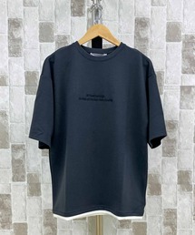 ロゴ刺繍入り 半袖スウェット