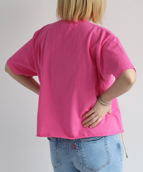 cepo（セポ）の「アソート リメイクロゴTee（Tシャツ/カットソー・レディース・ピンク/ベージュ/チャコール・M）」の9枚目の写真