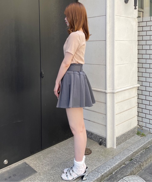 one way(ワンウェイ)の「ラメTシャツ(Tシャツ/カットソー・レディース・チャコールグレー/アイボリー/コバルトブルー/コーラルピンク・FREE)」の20枚目の写真