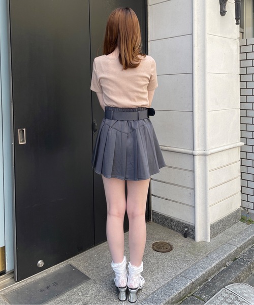 one way(ワンウェイ)の「ラメTシャツ(Tシャツ/カットソー・レディース・チャコールグレー/アイボリー/コバルトブルー/コーラルピンク・FREE)」の21枚目の写真