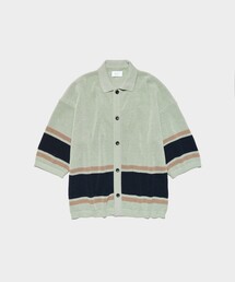 CITY TOKYO | メッシュニットポロカーディガン(ニット/セーター)