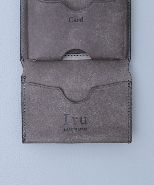 イル 財布 Iru MARGOT LEATHER COMPACT WALLET Iru×IKENOHATA GINKAWATEN】MARGOT LEATHER COMPACT WALLET