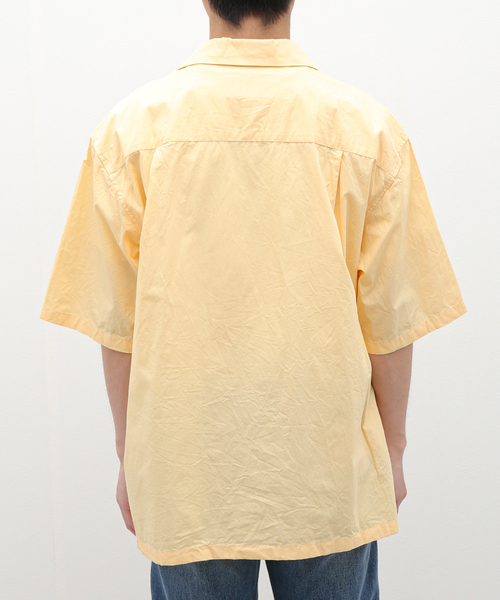 NOMA t.d.（ノーマティーディー）の「NOMA t.d. (ノーマティーディー) 別注 パームツリーエンブロイダリーシャツ（シャツ/ブラウス・メンズ・レッド/ホワイト×ホワイト/カーキ・5/3/4）」の18枚目の写真