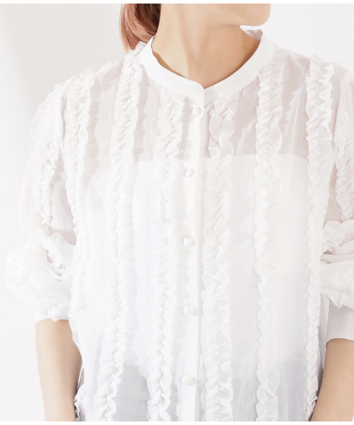 VERMEIL par iena（ヴェルメイユパーイエナ）の「コットンボイルフリル