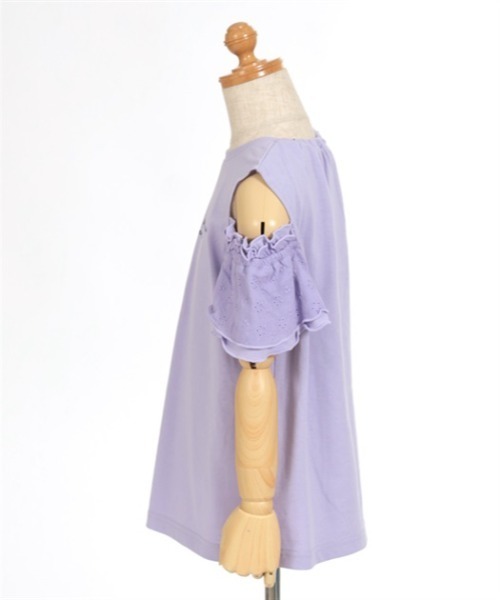 axes femme kids(アクシーズファムキッズ)の「2WAY肩開きTシャツ(Tシャツ/カットソー・キッズ・ホワイト/パープル・MEDIUM/LARGE/X-LARGE)」の19枚目の写真