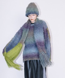 AULA AILA | グラデーションヘアリーニットハット(ハット)