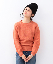 BEAMS BOY | Nor’Easterly / シェトランド シャギー クルーニット 15FW ■▼(ニット/セーター)