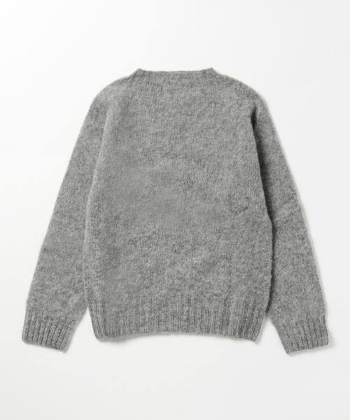 BEAMS BOY（ビームスボーイ）の「Nor’Easterly / シェトランド シャギー クルーニット 15FW（ニット/セーター・レディース・ナチュラル/グレー/ブラック/レッド系その他/オレンジ系その他/イエロー系その他/オリーブ/ブルー系その他・ONE SIZE）」の20枚目の写真