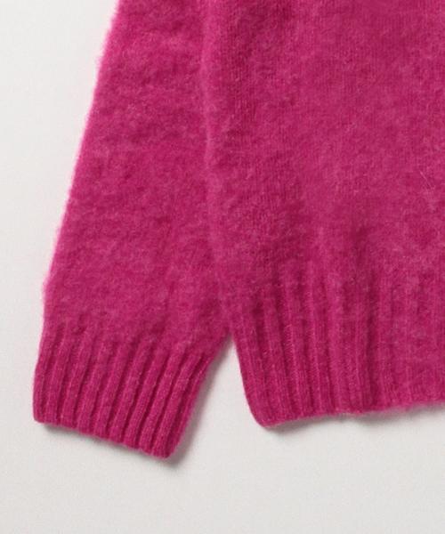 BEAMS BOY（ビームスボーイ）の「Nor’Easterly / シェトランド シャギー クルーニット 15FW（ニット/セーター・レディース・ナチュラル/グレー/ブラック/レッド系その他/オレンジ系その他/イエロー系その他/オリーブ/ブルー系その他・ONE SIZE）」の14枚目の写真