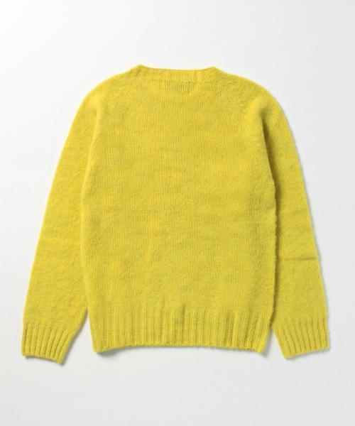 BEAMS BOY（ビームスボーイ）の「Nor’Easterly / シェトランド シャギー クルーニット 15FW（ニット/セーター・レディース・ナチュラル/グレー/ブラック/レッド系その他/オレンジ系その他/イエロー系その他/オリーブ/ブルー系その他・ONE SIZE）」の13枚目の写真