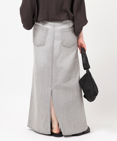 追加 Lt.Grayデニムスカート（スカート）｜AP STUDIO（エーピー
