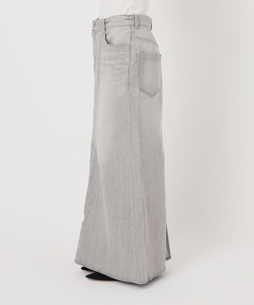 エーピーストゥディオap studioスリットデニムスカートA25248 AP STUDIO - AP STUDIO スリットデニムスカートの通販 by s.e