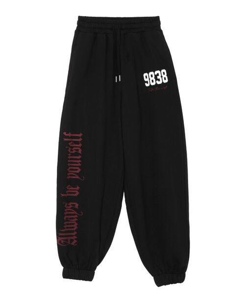 EVRIS（エヴリス）の「【みちょぱコラボ】グラフィックスウェットパンツ（スウェットパンツ・レディース・レッド/グレー/ブラック・FREE）」の22枚目の写真