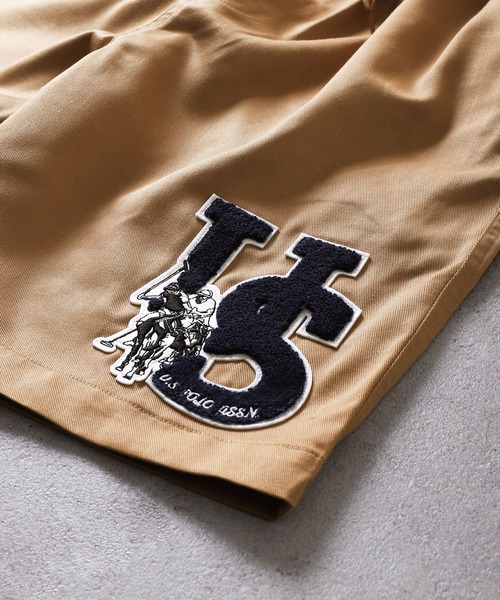 U.S. POLO ASSN.(ユーエスポロアッスン)の「【U.S.POLOASSN.】 TCツイルワッペン イージー ショートパンツ(その他パンツ・レディース・ベージュ/チャコール/ブラック/ホワイト・MEDIUM/LARGE/X-LARGE/SMALL)」の8枚目の写真