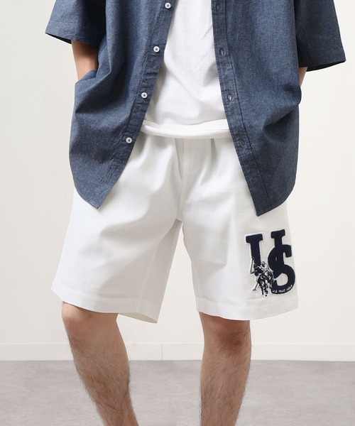 U.S. POLO ASSN.(ユーエスポロアッスン)の「【U.S.POLOASSN.】 TCツイルワッペン イージー ショートパンツ(その他パンツ・レディース・ベージュ/チャコール/ブラック/ホワイト・MEDIUM/LARGE/X-LARGE/SMALL)」の16枚目の写真