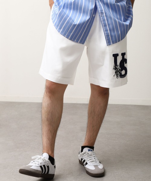 U.S. POLO ASSN.(ユーエスポロアッスン)の「【U.S.POLOASSN.】 TCツイルワッペン イージー ショートパンツ(その他パンツ・レディース・ベージュ/チャコール/ブラック/ホワイト・MEDIUM/LARGE/X-LARGE/SMALL)」の18枚目の写真