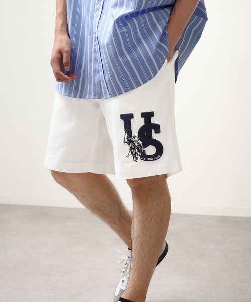 U.S. POLO ASSN.(ユーエスポロアッスン)の「【U.S.POLOASSN.】 TCツイルワッペン イージー ショートパンツ(その他パンツ・レディース・ベージュ/チャコール/ブラック/ホワイト・MEDIUM/LARGE/X-LARGE/SMALL)」の19枚目の写真