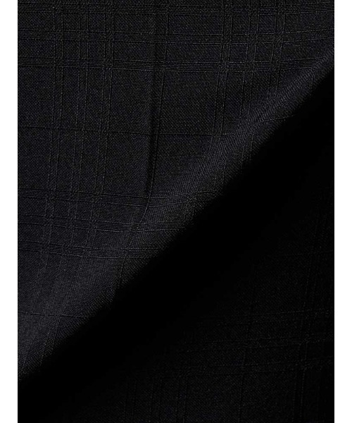 Perfect Suit FActory(パーフェクトスーツファクトリー)の「シャドウチェック スラックス ブラック(スラックス・メンズ・ブラック・79/82/88/85/76/91/73/94)」の2枚目の写真