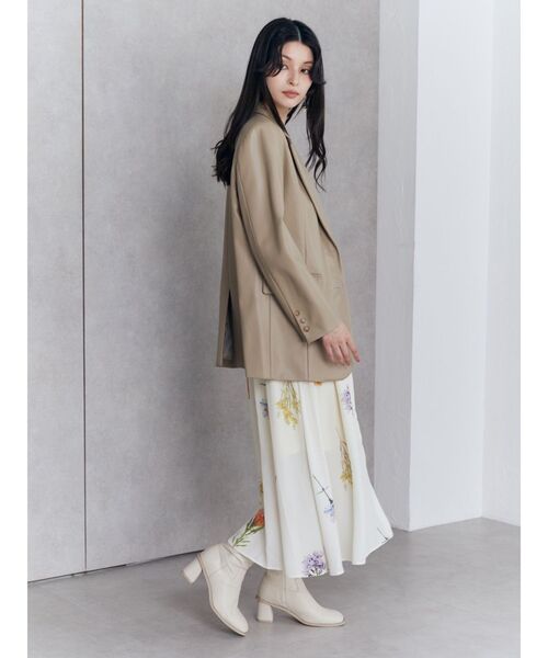 MURUA（ムルーア）の「【WEB限定】フラワープリントノースリワンピース（ワンピース・レディース・アイボリー/ブラック・FREE）」の13枚目の写真