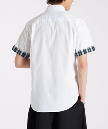 [vivienne westwood] 半袖シャツ DETAILED CHECK 半袖シャツ(ホワイト)（メンズ）（2612852008
