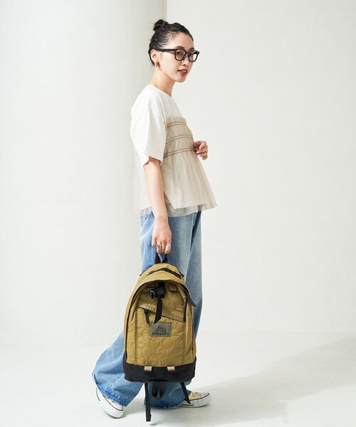 限定展開チュールフリルドッキング半袖Tシャツ