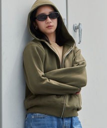 United Athle | 10.0oz T/C Full-Zip Hoodie 裏起毛 フルジップパーカー フーディー ジップアップ スウェット トレーナー 秋服 2026年秋冬(パーカー)