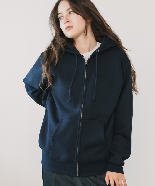 セール】10.0oz T/C Full-Zip Hoodie 裏起毛 フルジップパーカー