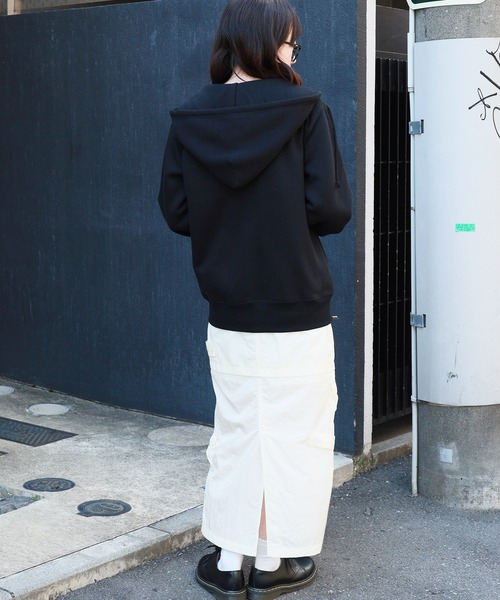 United Athle(ユナイテッドアスレ)の「10.0oz T/C Full-Zip Hoodie 裏起毛 フルジップパーカー フーディー ジップアップ 夏服(パーカー・メンズ・ホワイト/オリーブ/オレンジ/ネイビー/アッシュ/サンドベージュ/ダークブラウン/ブラック/バーガンディー・XL/M/S/L)」の17枚目の写真