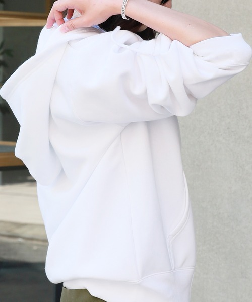 United Athle（ユナイテッドアスレ）の「10.0oz T/C Full-Zip Hoodie 裏起毛 フルジップパーカー フーディー ジップアップ（パーカー・メンズ・ホワイト/オリーブ/オレンジ/ネイビー/アッシュ/サンドベージュ/ダークブラウン/ブラック/バーガンディー・XL/M/S/L）」の16枚目の写真