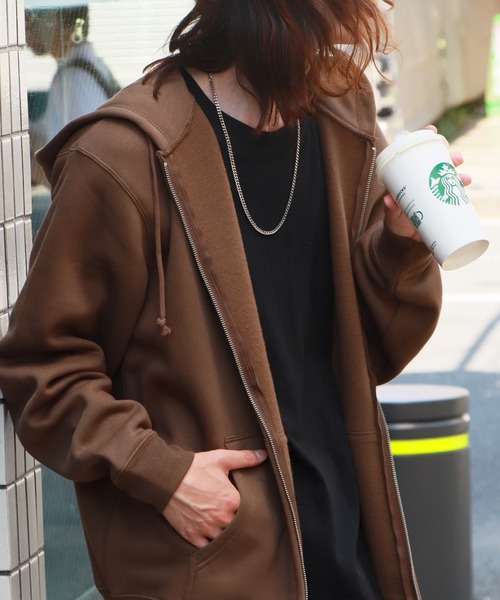 セール】10.0oz T/C Full-Zip Hoodie 裏起毛 フルジップパーカー
