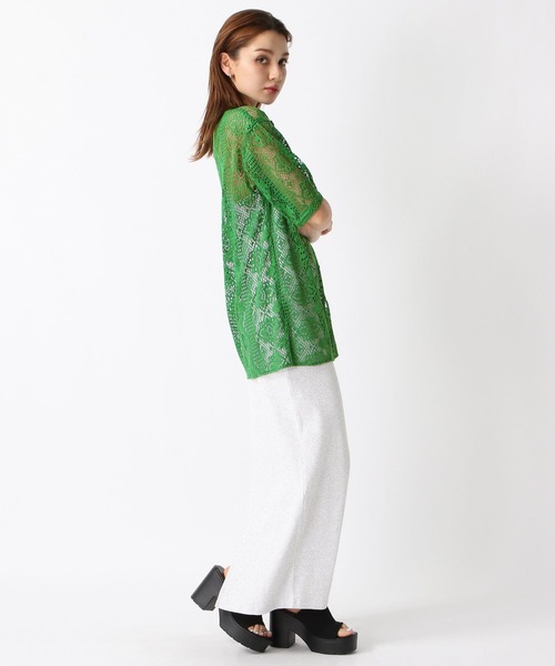 FOREVER 21(フォーエバー トゥエンティーワン)の「【2024SS】レース開襟シャツ(シャツ/ブラウス・レディース・オフホワイト/ブルー/ブラック/グリーン・FREE)」の18枚目の写真