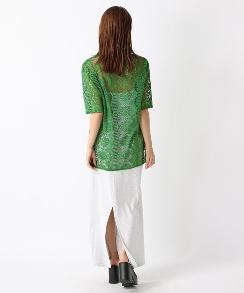 FOREVER 21(フォーエバー トゥエンティーワン)の「【2024SS】レース開襟シャツ(シャツ/ブラウス・レディース・オフホワイト/ブルー/ブラック/グリーン・FREE)」の17枚目の写真