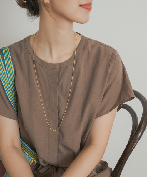 URBAN RESEARCH DOORS（アーバンリサーチドアーズ）の「ワンチェーンYネックレス（ネックレス・レディース・シルバー/ゴールド・ONE）」の5枚目の写真