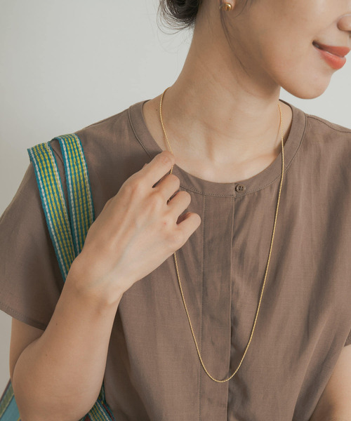 URBAN RESEARCH DOORS（アーバンリサーチドアーズ）の「ワンチェーンYネックレス（ネックレス・レディース・シルバー/ゴールド・ONE）」の6枚目の写真