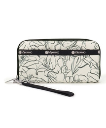 TECH WALLET WRISTLET スケッチフローラルネイビー（財布
