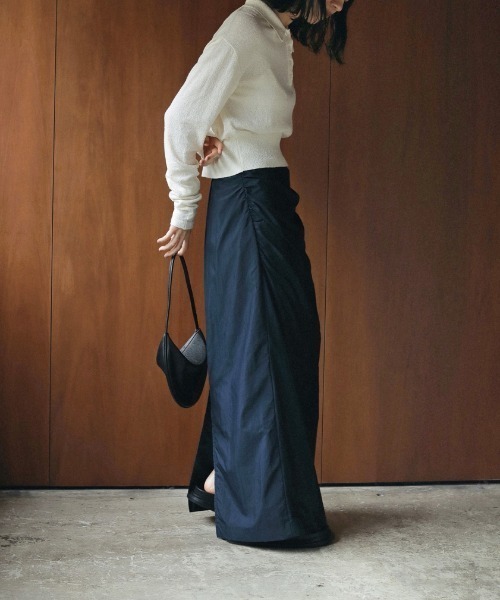 anuke アンヌークTuck Maxi Skirt ànuke online store（アンヌーク） / 【Reha.】Tuck Maxi