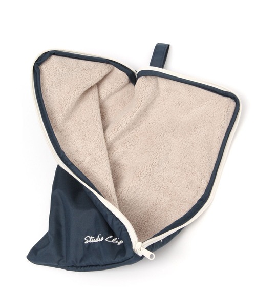 studio CLIP（スタディオクリップ）の「吸水 折り畳み傘カバー（折りたたみ傘・レディース・グリーン/ブルー/ネイビー・FREE）」の8枚目の写真