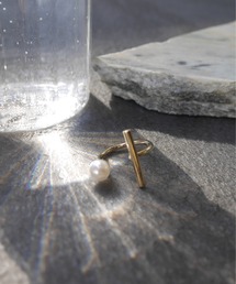 amplis（アンプリス）の「【amplis/アンプリス】pearl ring a / パールリングa（リング）」