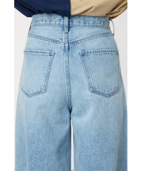 RODEO CROWNS WIDE BOWL（ロデオクラウンズワイドボウル）の「カーブデニム（デニムパンツ・レディース・ライトブルー/ブラック・SMALL/X-SMALL/LARGE/MEDIUM）」の10枚目の写真