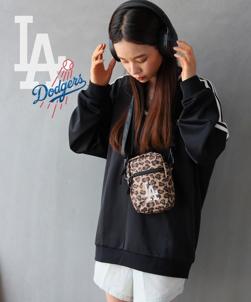 MLB（メジャーリーグベースボール）の「MLBミニショルダーバッグ（ショルダーバッグ・レディース・レオパード/カモフラージュ/ネイビー/ブラック系その他/ブラック系その他2/アニマル/ブラック/ブラウン・FREE）」の20枚目の写真