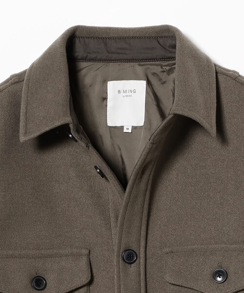 B:MING by BEAMS(ビーミングバイビームス)の「ハイブリッド CPO ジャケット(ブルゾン・メンズ・ブラウン系その他5/ネイビー・SMALL/MEDIUM/LARGE/X-LARGE)」の19枚目の写真