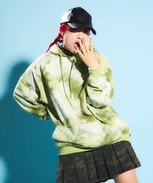 PUNYUS | タイダイビッグスウェットパーカー(パーカー)