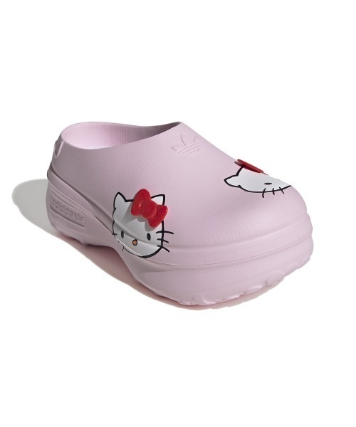 adidas（アディダス）の「adidas Originals Adifom Stan Smith Hello Kitty Mules（アディダスオリジナルス Adifom スタンスミス ハローキティ ミュール）（スリッポン・レディース・ピンク系・22.5cm/23.5cm/24.5cm/25.5cm）」の5枚目の写真