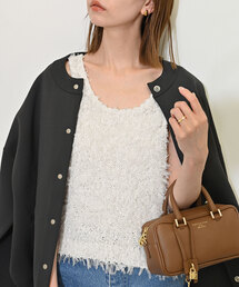 SLOBE IENA | リボンヤーンタンクトップ(タンクトップ)