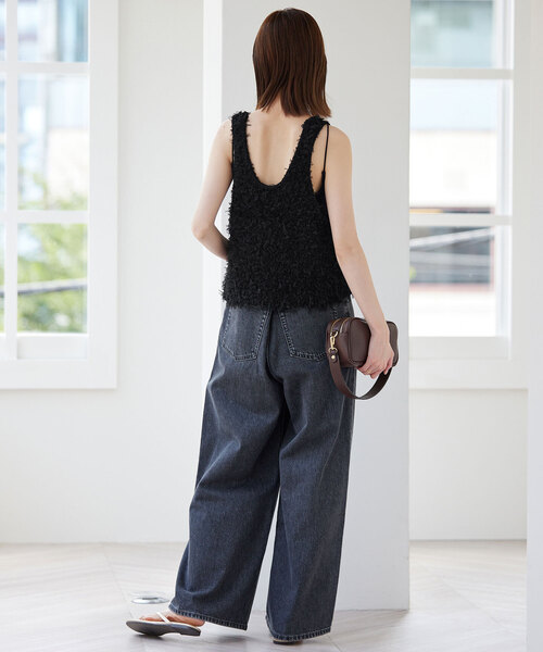 SLOBE IENA（スローブイエナ）の「リボンヤーンタンクトップ