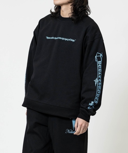 JOHN'S CLOSET(ジョンズクローゼット)の「【13】オールドイングリッシュロゴ ロングスリーブTシャツ(Tシャツ/カットソー・メンズ・ホワイト系1/ホワイト系2/ブラック系2/ブラック系1/ブラック/ブラック系その他/ホワイト・MEDIUM/LARGE)」の21枚目の写真