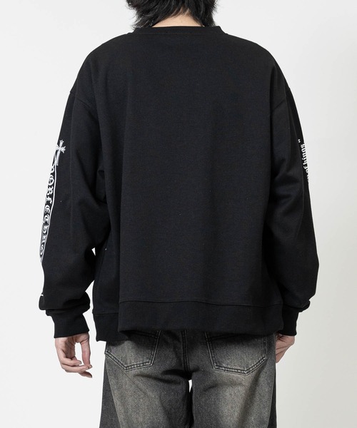 JOHN'S CLOSET(ジョンズクローゼット)の「【13】オールドイングリッシュロゴ ロングスリーブTシャツ(Tシャツ/カットソー・メンズ・ホワイト系1/ホワイト系2/ブラック系2/ブラック系1/ブラック/ブラック系その他/ホワイト・MEDIUM/LARGE)」の16枚目の写真